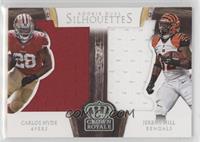 Carlos Hyde, Jeremy Hill [Noted] #/99