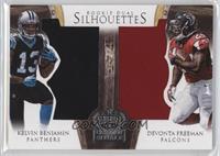 Kelvin Benjamin, Devonta Freeman #/99