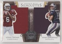 Logan Thomas, Jimmy Garoppolo [Good to VG‑EX] #/99