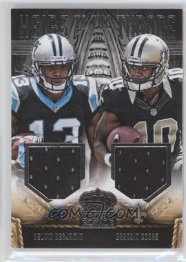 2014 Panini Crown Royale - Heirs to the Throne Combos #HTC-BC - Kelvin Benjamin, Brandin Cooks /399