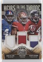 Andre Williams, Carlos Hyde, Devonta Freeman #/99