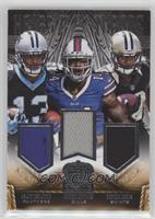 Kelvin Benjamin, Sammy Watkins, Brandin Cooks #/399