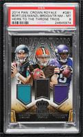 Blake Bortles, Johnny Manziel, Teddy Bridgewater [PSA 8 NM‑MT] …