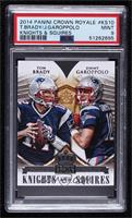 Tom Brady, Jimmy Garoppolo [PSA 9 MINT]