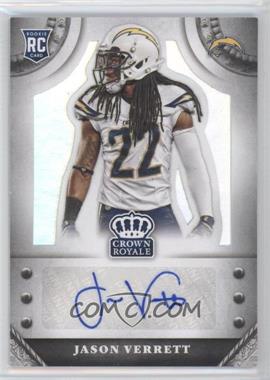 2014 Panini Crown Royale - Rookie Signatures #S-JV - Jason Verrett /99