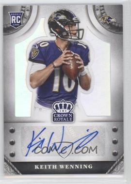 2014 Panini Crown Royale - Rookie Signatures #S-KW - Keith Wenning /299