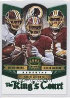 Alfred Morris, DeSean Jackson, Robert Griffin III