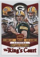 Aaron Rodgers, Eddie Lacy, Jordy Nelson