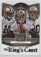 Brandin Cooks, Drew Brees, Jimmy Graham