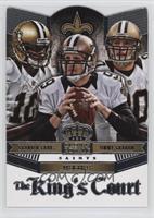 Brandin Cooks, Drew Brees, Jimmy Graham