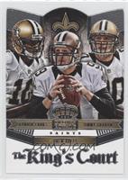 Brandin Cooks, Drew Brees, Jimmy Graham