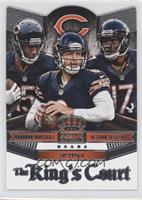 Alshon Jeffery, Brandon Marshall, Jay Cutler