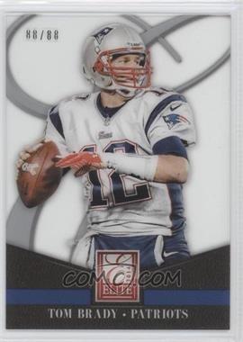 2014 Panini Elite - [Base] - Clear #57 - Tom Brady /88