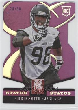 2014 Panini Elite - [Base] - Status Die-Cut #121 - Rookie - Chris Smith /98