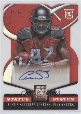 2014 Panini Elite - [Base] - Status Red Die-Cut #108 - Rookie - Austin Seferian-Jenkins /49