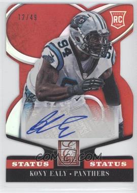 2014 Panini Elite - [Base] - Status Red Die-Cut #158 - Rookie - Kony Ealy /49