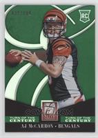 Rookie - AJ McCarron #/199