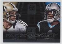 Cam Newton, Drew Brees