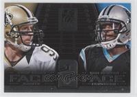 Cam Newton, Drew Brees