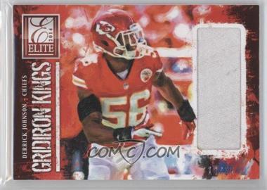 2014 Panini Elite - Gridiron Jersey Kings - Prime #13 - Derrick Johnson /25