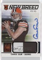 Connor Shaw #/49