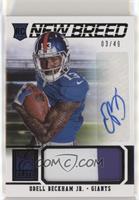 Odell Beckham Jr. #/49