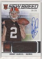 Johnny Manziel #/25