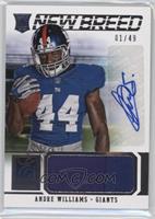 Andre Williams #/49