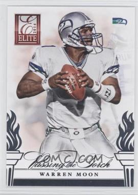 2014 Panini Elite - Passing the Torch - Silver #5 - Russell Wilson, Warren Moon