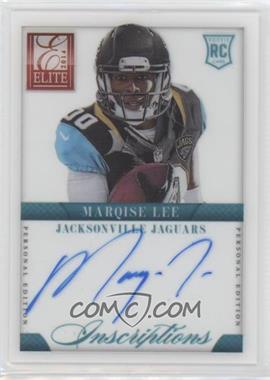 2014 Panini Elite - RPS Rookie Inscriptions - Personal Edition #29 - Marqise Lee [EX to NM]