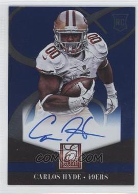 2014 Panini Elite - Rookie Autographs #10 - Carlos Hyde