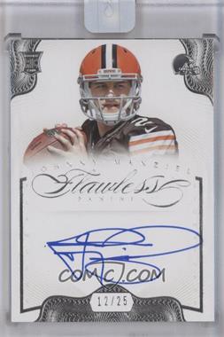 2014 Panini Flawless - Rookie Flawless Signatures #8 - Johnny Manziel /25 [Uncirculated]