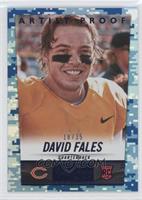 David Fales #/35