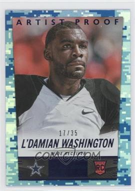 2014 Panini Hot Rookies - [Base] - Artist Proof #397 - L'Damian Washington /35