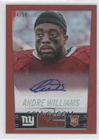 Andre Williams #/50