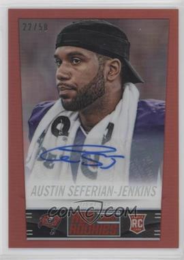 2014 Panini Hot Rookies - [Base] - Fat Pack Rookies Red Prizm Signatures #338 - Austin Seferian-Jenkins /50