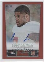 Cody Latimer #/50