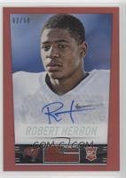 Robert Herron #/50