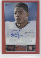 Robert Herron #/50