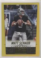 Matt Schaub #/50