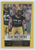 Clay Matthews #/50