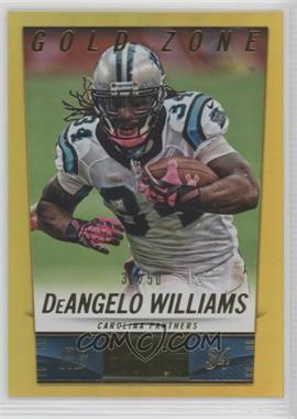 2014 Panini Hot Rookies - [Base] - Gold Zone #33 - DeAngelo Williams /50