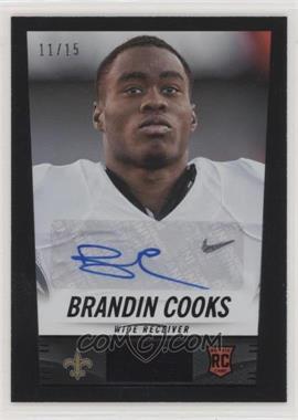 2014 Panini Hot Rookies - [Base] - Rookie Signatures Black #342 - Brandin Cooks /15