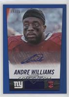 Andre Williams #/75