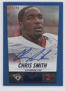 2014 Panini Hot Rookies - [Base] - Rookie Signatures Blue #352 - Chris Smith /99