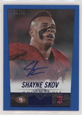 2014 Panini Hot Rookies - [Base] - Rookie Signatures Blue #421 - Shayne Skov /99