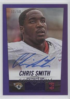 2014 Panini Hot Rookies - [Base] - Rookie Signatures Purple #352 - Chris Smith /50