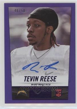 2014 Panini Hot Rookies - [Base] - Rookie Signatures Purple #429 - Tevin Reese /50