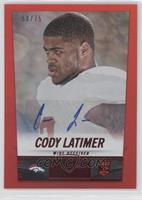 Cody Latimer #/75