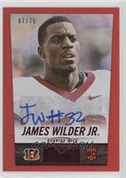 James Wilder Jr. #/75